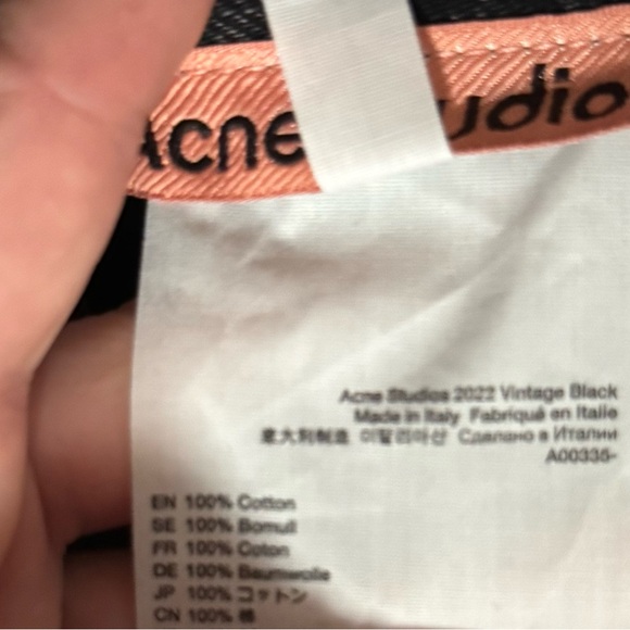 Acne studios 2022f relaxed fit jeans - Picture 6 of 6